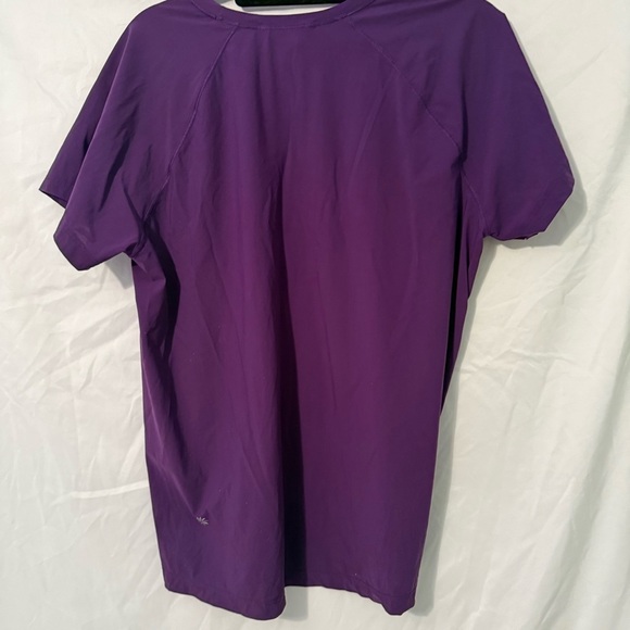 Athleta Ultimate Train Tee Purple Women's Short Sleeve - Picture 4 of 7